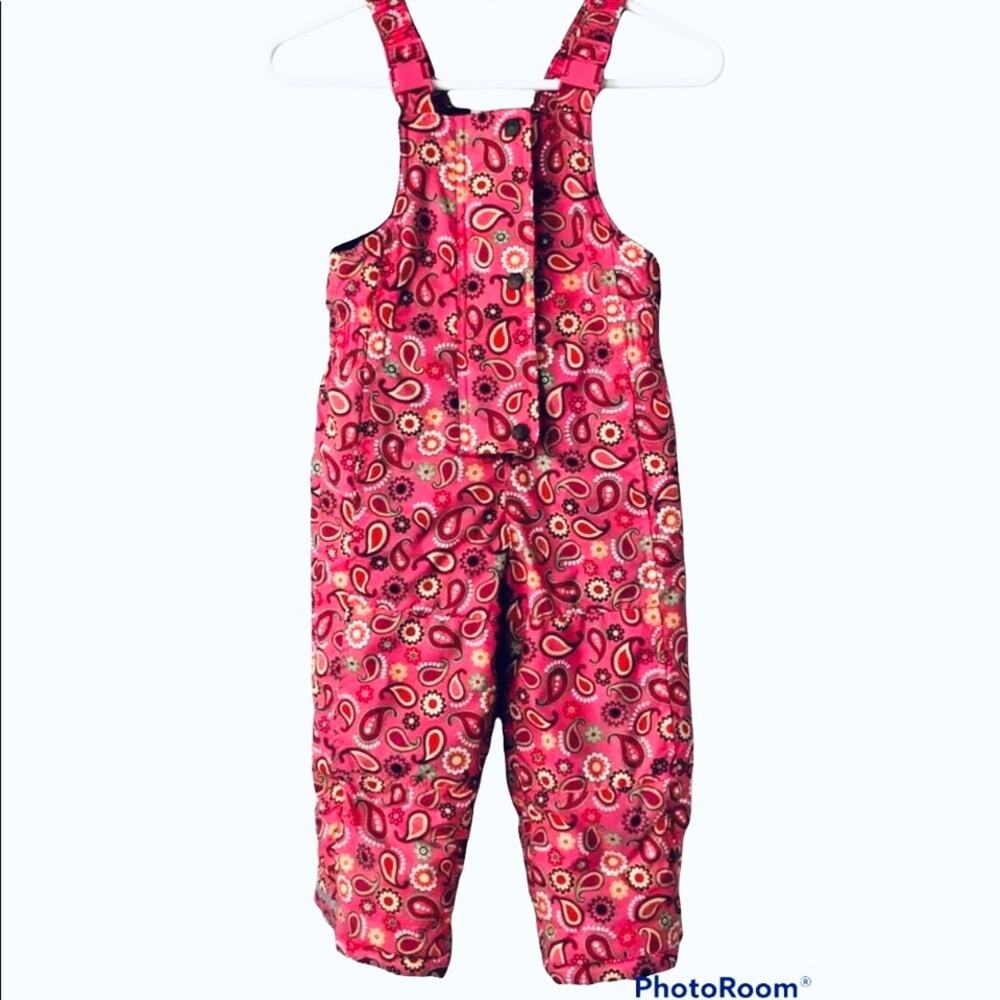 Hanna Andersson Floral Snow‎ Bib.